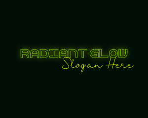 Neon Sign Glow logo design