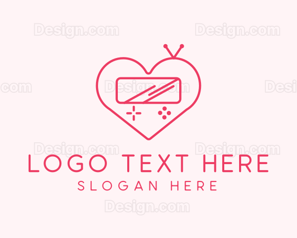 Heart Gaming Console Logo