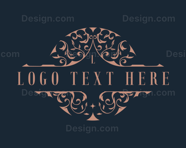 Luxury Floral Ornament Logo