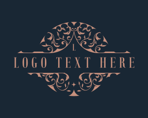 Luxury Floral Ornament logo