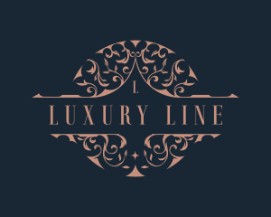 Luxury Floral Ornament logo design