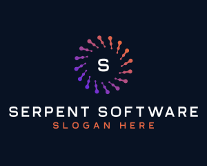 Technology Artificial Intelligence Software logo design