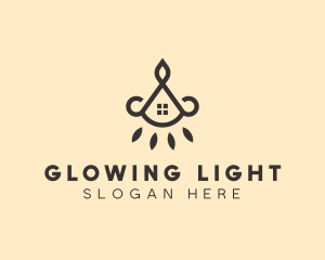 Home Lighting Window logo design