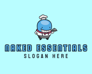 Whale Chef Dining logo design