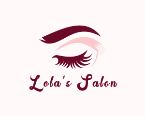 Eyelash Extension Beauty Salon logo design