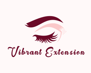 Eyelash Extension Beauty Salon logo design