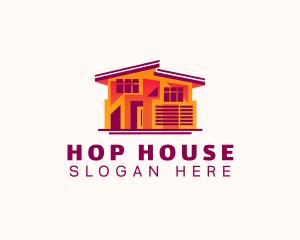 Construction House Architecture logo design