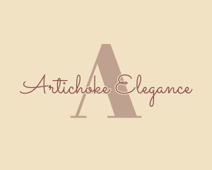 Elegant Feminine Salon logo design