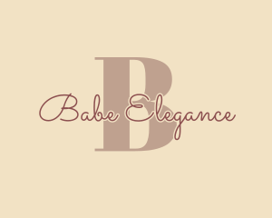 Elegant Feminine Salon logo design