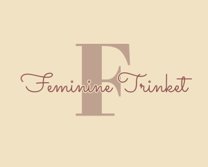 Elegant Feminine Salon logo design