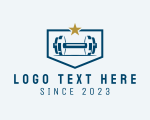Weight Lifting Barbell  logo