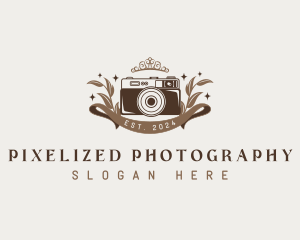 Camera Foliage Photography logo design