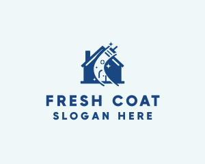 Blue House Cleaning logo
