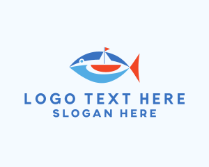 Sailboat Tuna Fish logo