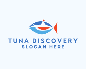 Sailboat Tuna Fish logo