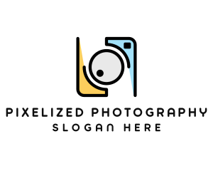 Photography Camera Vlog logo design