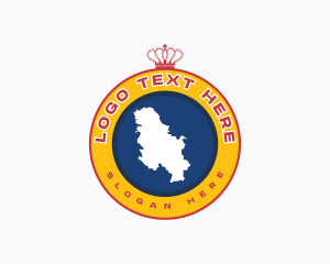 Serbia Tourism Map logo