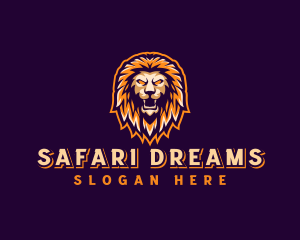 Lion King Safari logo design