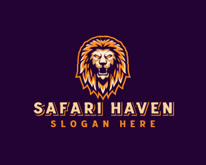 Lion King Safari logo design