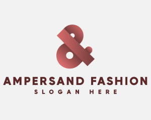 Premium Ampersand Company logo design