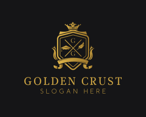 Golden Luxury Academy logo design