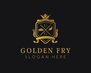 Golden Luxury Academy logo design