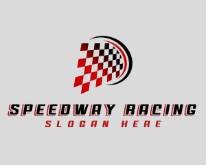 Motorsport Racing Flag logo