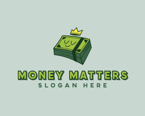 Crown Money Dollar logo design