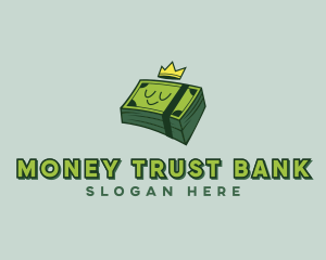 Crown Money Dollar logo design