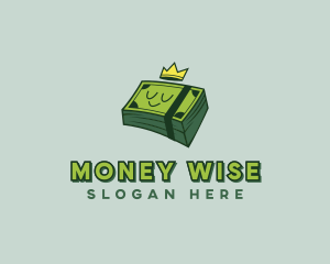 Crown Money Dollar logo design