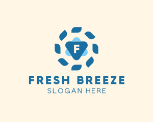 Cooling Breeze Ventilation logo design