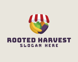 Fruit Stall Shop logo design