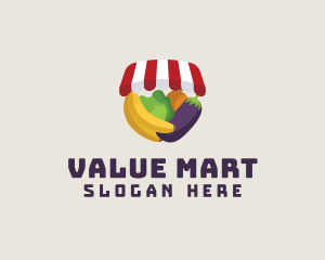 Fruit Stall Shop logo design