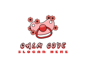 Floral Baby Pacifier logo