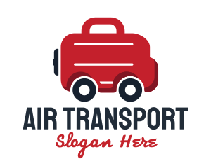 Work Briefcase Transportation Service logo design