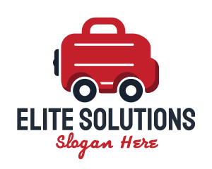 Work Briefcase Transportation Service logo design