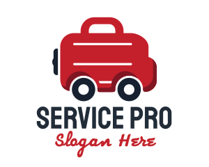 Work Briefcase Transportation Service logo design