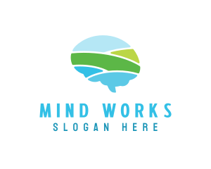 Brain Field Landscape logo