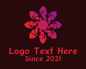 Flower Styling Ornament  logo