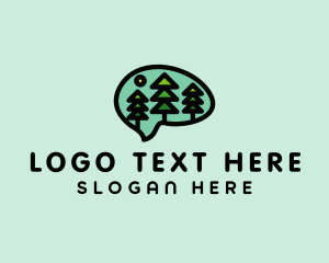 Mental Health Forest Trees logo