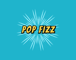 Manga Pop Art Cartoon logo design