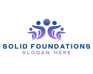 People Community Foundation logo design