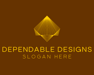 Pyramid Architect Structure logo design