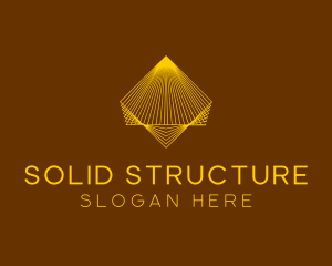 Pyramid Architect Structure logo design