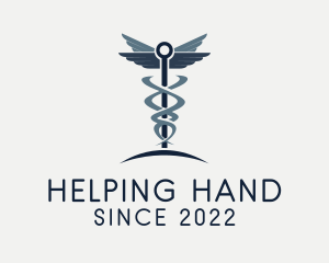 Caduceus Healthcare Clinic logo design