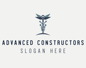 Caduceus Healthcare Clinic logo design