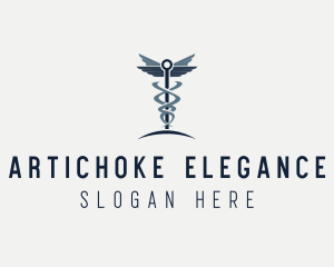 Caduceus Healthcare Clinic logo design