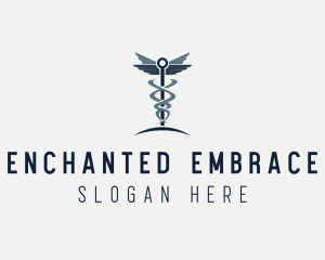 Caduceus Healthcare Clinic logo design