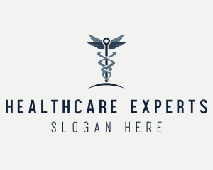 Caduceus Healthcare Clinic logo design