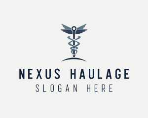 Caduceus Healthcare Clinic logo design